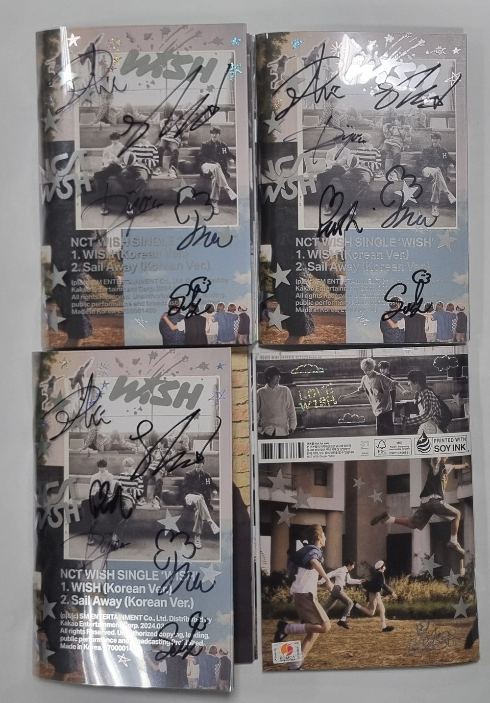 NCT Wish - Hand Autographed(Signed) Promo Album [24.3.11] - HALLYUSUPERSTORE