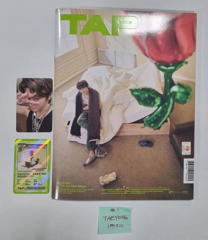 TAEYONG "TAP" - Hand Autographed(Signed) Promo Album [24.3.11] - HALLYUSUPERSTORE