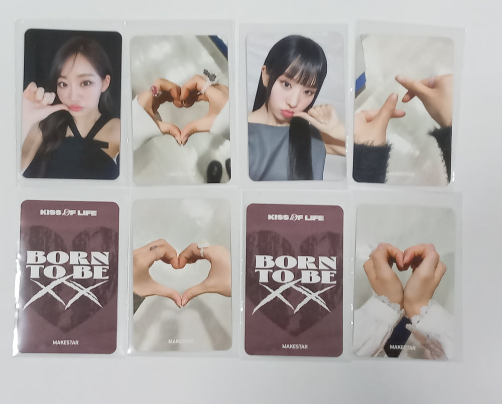 KISS OF LIFE "Born to be XX" - Makestar Event Photocard [Poca Album Ver.] [24.3.12] - HALLYUSUPERSTORE