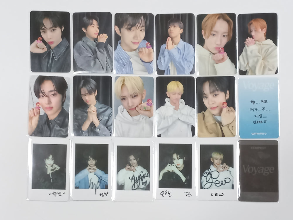 TEMPEST "Voyage" - Withmuu Lucky Draw Event Photocard, Polaroid Type Photocard [24.3.12] - HALLYUSUPERSTORE