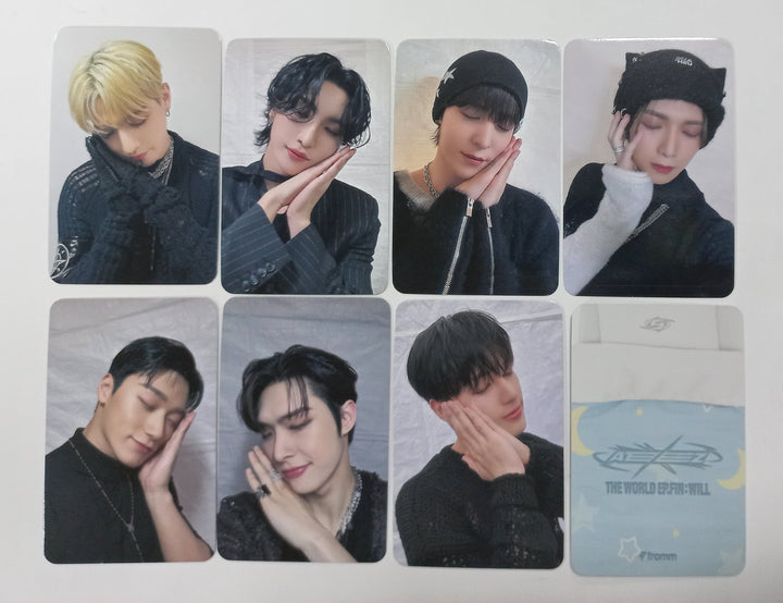 Ateez "The World Ep.Fin : Will" - Fromm Store Fansign Event Photocard Round 3 [Digipack Ver.] [24.3.14] - HALLYUSUPERSTORE