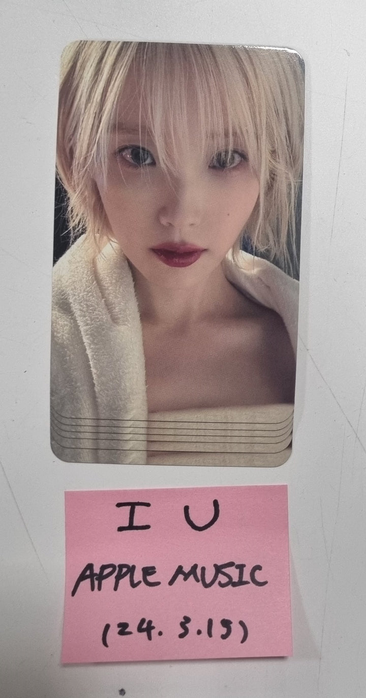 IU "The Winning" - Apple Music Fansign Event Photocards Round 2 [24.3.15] - HALLYUSUPERSTORE