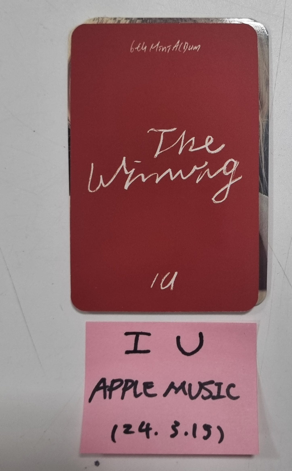 IU "The Winning" - Apple Music Fansign Event Photocards Round 2 [24.3.15] - HALLYUSUPERSTORE