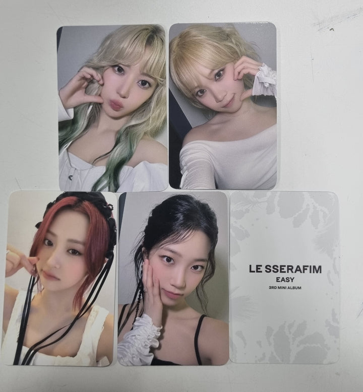 Le Sserafim 3rd Mini "EASY" - Soundwave Fansign Event Photocard [24.3.15] - HALLYUSUPERSTORE