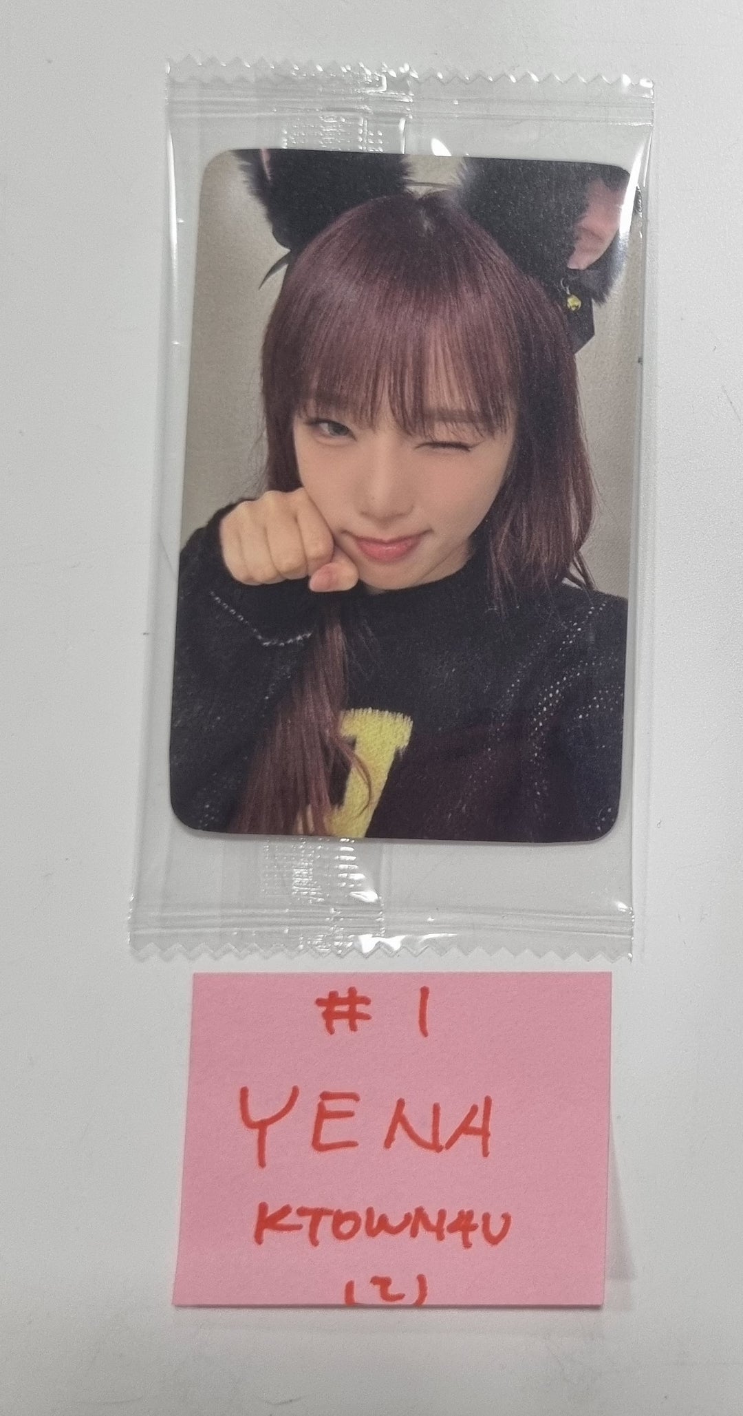 YENA "Good Morning" - Ktown4U Fansign Event Photocard Round 2 [24.3.15] - HALLYUSUPERSTORE