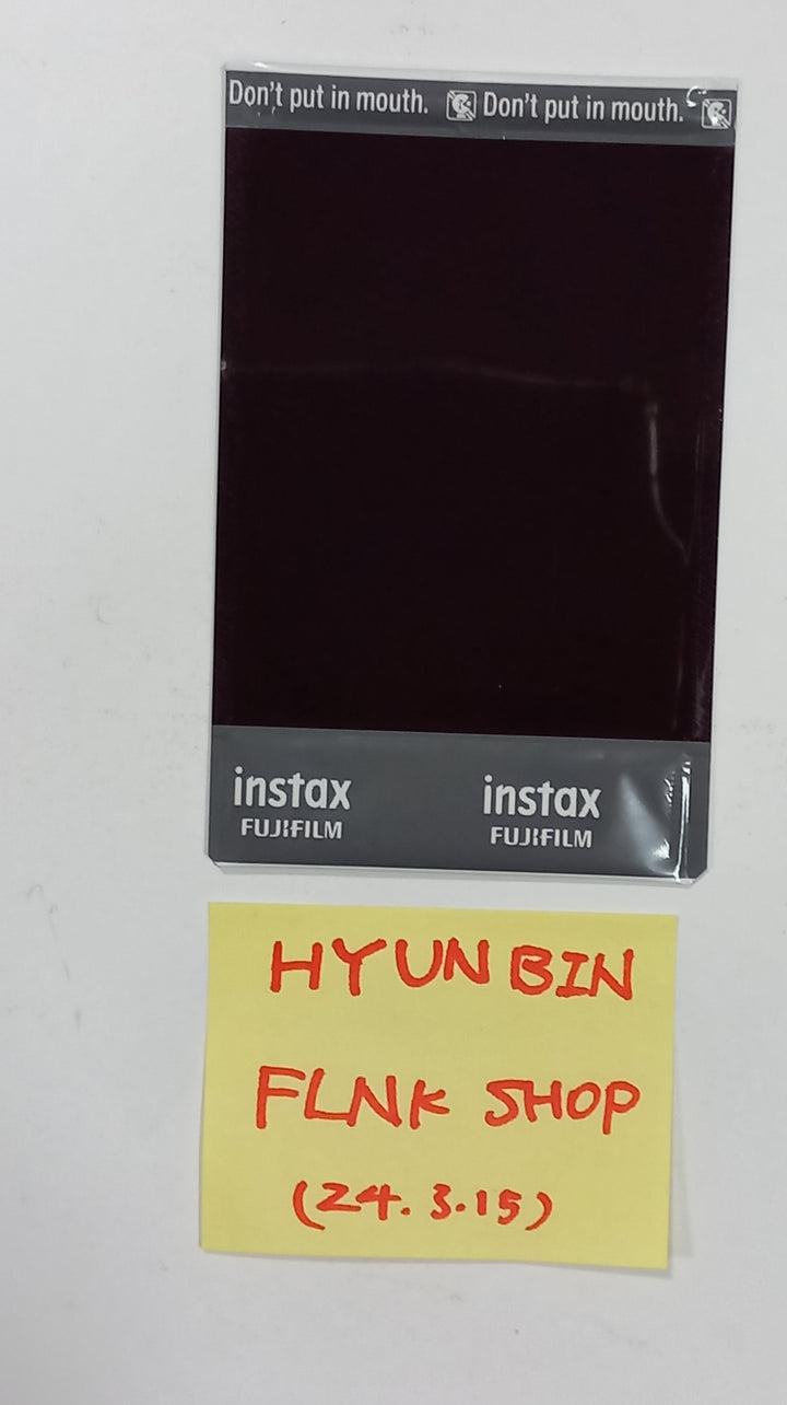 Hyun Bin (Of TRI.BE) "Diamond" - Hand Autographed(Signed) Polaroid [24.3.15] - HALLYUSUPERSTORE
