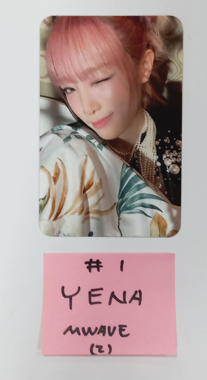 YENA "Good Morning" - MWave Signed Album Event Photocard [24.3.15] - HALLYUSUPERSTORE