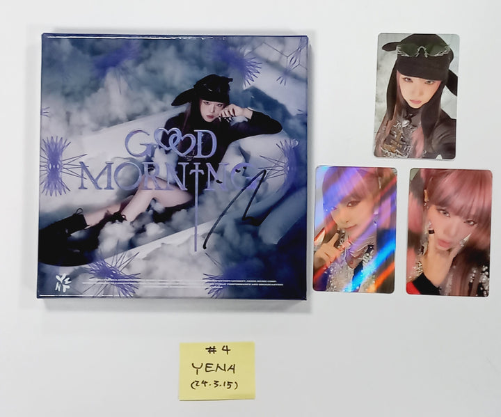 Yena "Good Morning" 3rd Mini - MWave Signed Album Event Album [24.3.15] - HALLYUSUPERSTORE