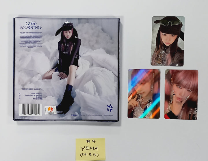 Yena "Good Morning" 3rd Mini - MWave Signed Album Event Album [24.3.15] - HALLYUSUPERSTORE