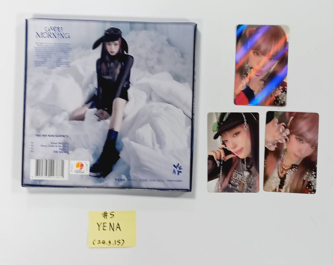 Yena "Good Morning" 3rd Mini - MWave Signed Album Event Album [24.3.15] - HALLYUSUPERSTORE