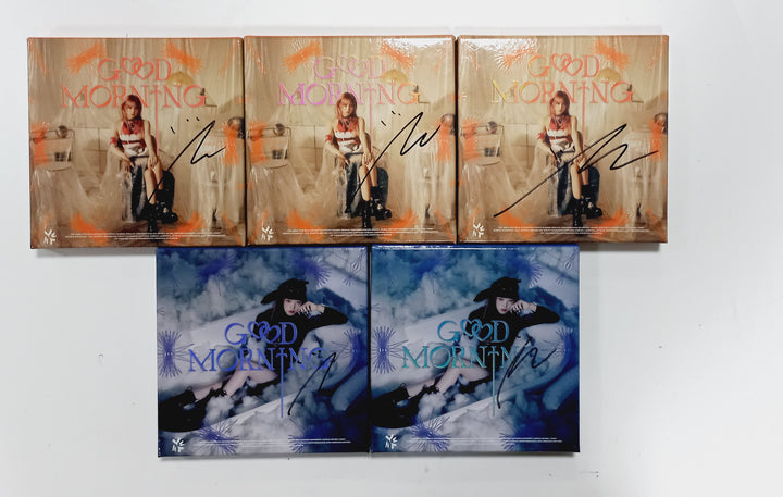Yena "Good Morning" 3rd Mini - MWave Signed Album Event Album [24.3.15] - HALLYUSUPERSTORE