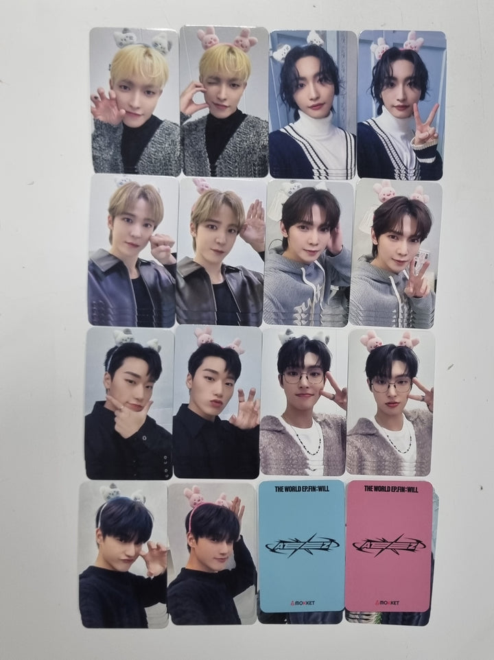 Ateez "The World Ep.Fin : Will" - Mokket Shop Luckydraw Event Photocard [Digipack Ver.] [24.3.21] - HALLYUSUPERSTORE