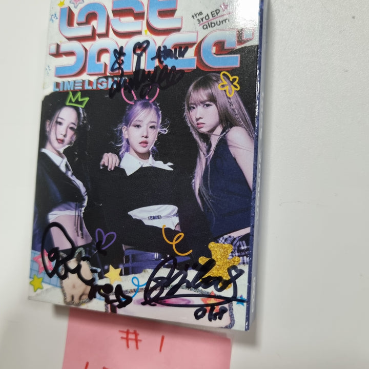 LIMELIGHT "Last Dance" - Hand Autographed(Signed) Album [24.3.21] - HALLYUSUPERSTORE