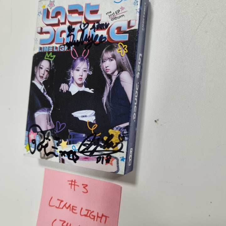 LIMELIGHT "Last Dance" - Hand Autographed(Signed) Album [24.3.21] - HALLYUSUPERSTORE