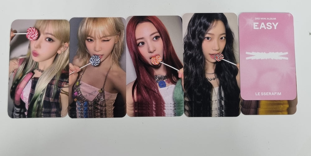 Le Sserafim 3rd Mini "EASY" - Music Plant Fansign Event Photocard [24.3.21] - HALLYUSUPERSTORE