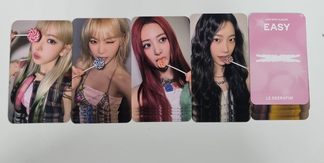 Le Sserafim 3rd Mini "EASY" - Music Plant Fansign Event Photocard [24.3.21] - HALLYUSUPERSTORE