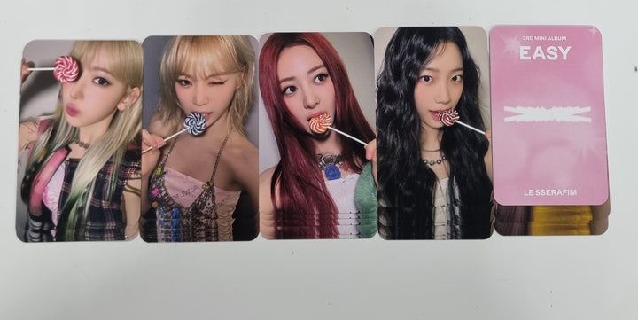 Le Sserafim 3rd Mini "EASY" - Music Plant Fansign Event Photocard [24.3.21] - HALLYUSUPERSTORE