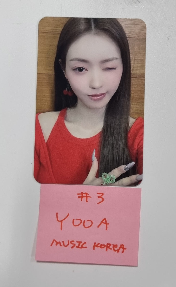 YOOA (Of Oh My Girl) "Borderline" - Music Korea Pre-Order Benefit Photocard [Kit Ver.] [24.3.21] - HALLYUSUPERSTORE