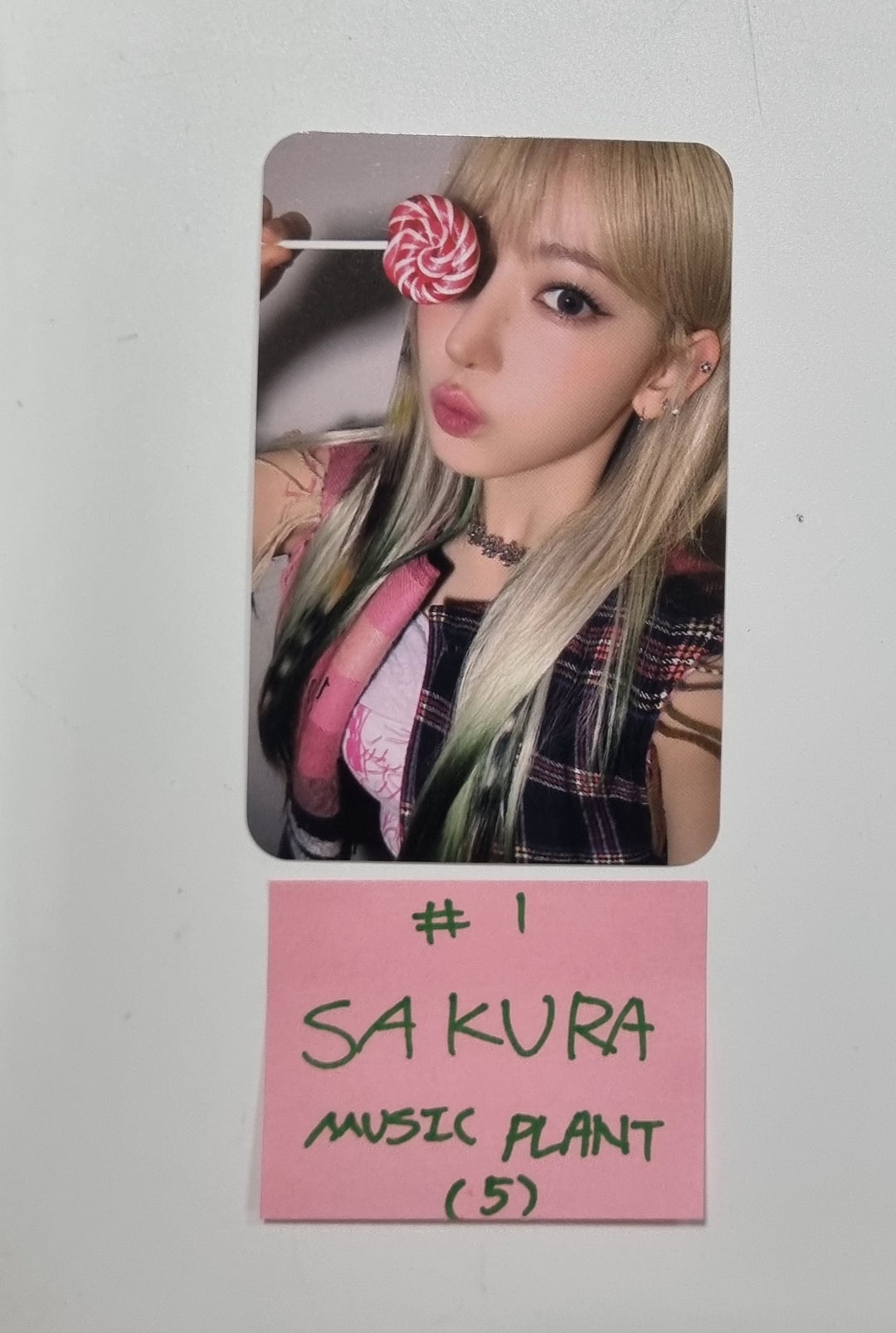 Le Sserafim 3rd Mini "EASY" - Music Plant Fansign Event Photocard [24.3.21] - HALLYUSUPERSTORE