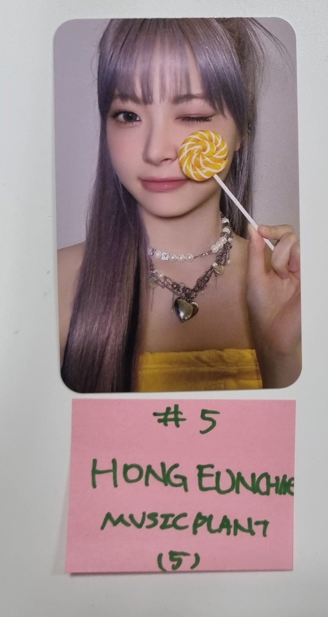 Le Sserafim 3rd Mini "EASY" - Music Plant Fansign Event Photocard [24.3.21] - HALLYUSUPERSTORE