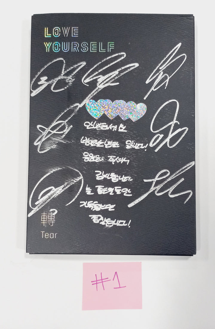 BTS - Hand Autographed(Signed) Promo Album [24.3.21] - HALLYUSUPERSTORE