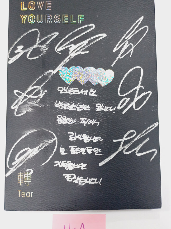BTS - Hand Autographed(Signed) Promo Album [24.3.21] - HALLYUSUPERSTORE
