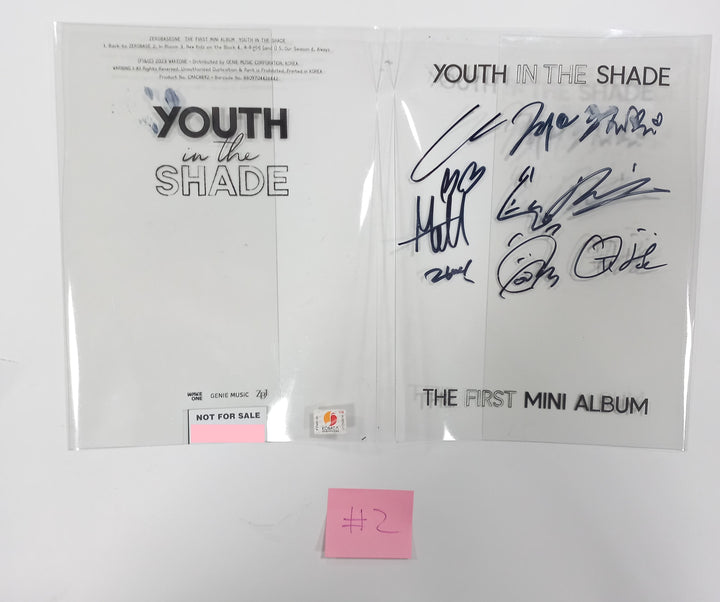 ZEROBASEONE (ZB1) - Hand Autographed(Signed) Promo Album [24.3.21] - HALLYUSUPERSTORE