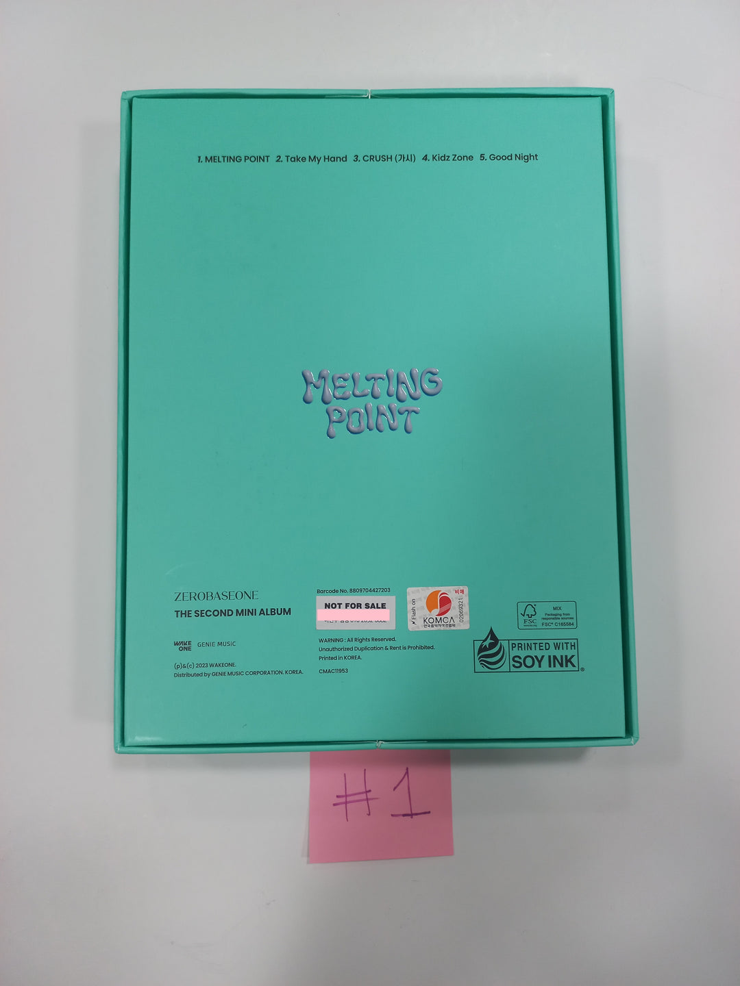 ZEROBASEONE (ZB1) - Hand Autographed(Signed) Promo Album [24.3.21] - HALLYUSUPERSTORE