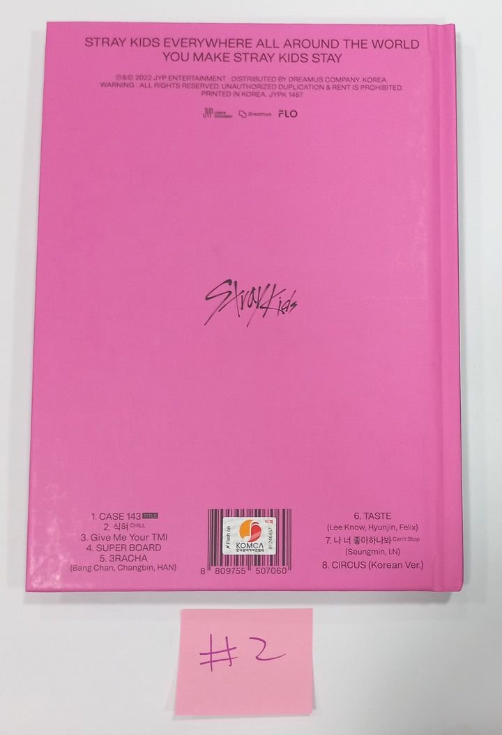 Stray Kids - Hand Autographed(Signed) Promo Album [24.3.21] - HALLYUSUPERSTORE