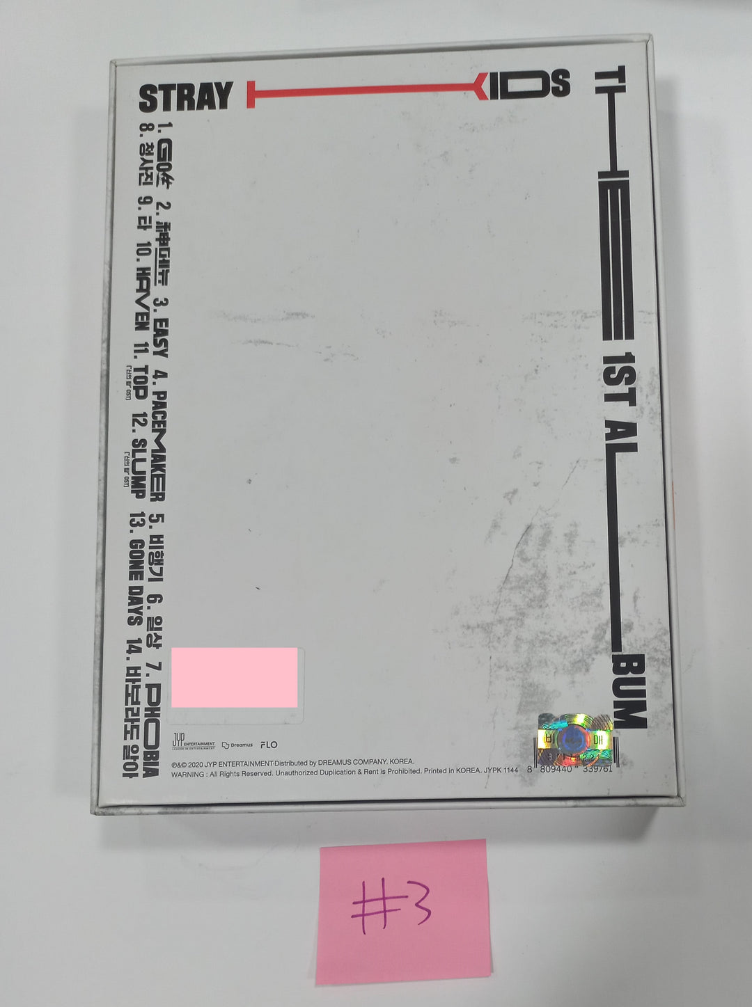 Stray Kids - Hand Autographed(Signed) Promo Album [24.3.21] - HALLYUSUPERSTORE
