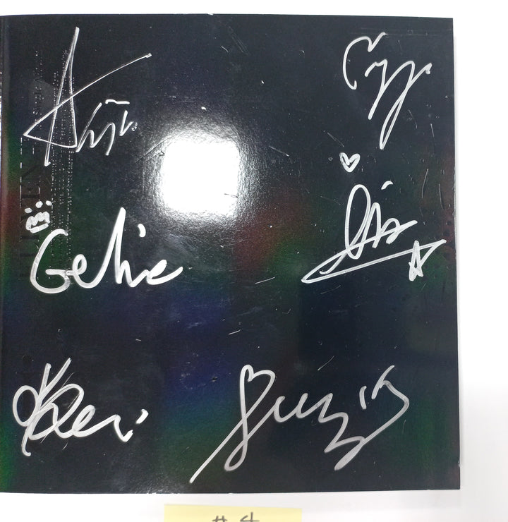 Aespa, IVE - Hand Autographed(Signed) Promo Album [24.3.21] (Restocked 3/22) - HALLYUSUPERSTORE