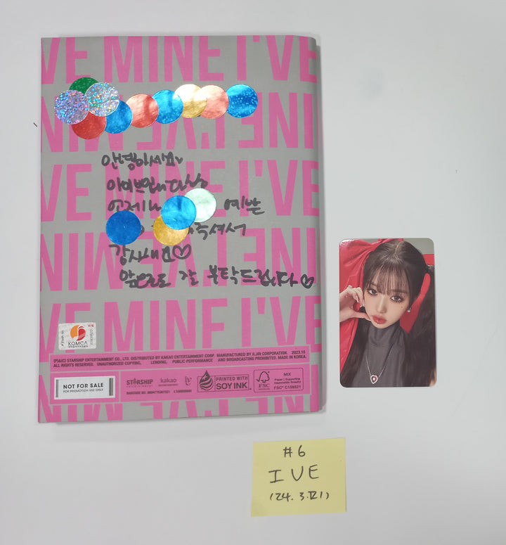Aespa, IVE - Hand Autographed(Signed) Promo Album [24.3.21] (Restocked 3/22) - HALLYUSUPERSTORE