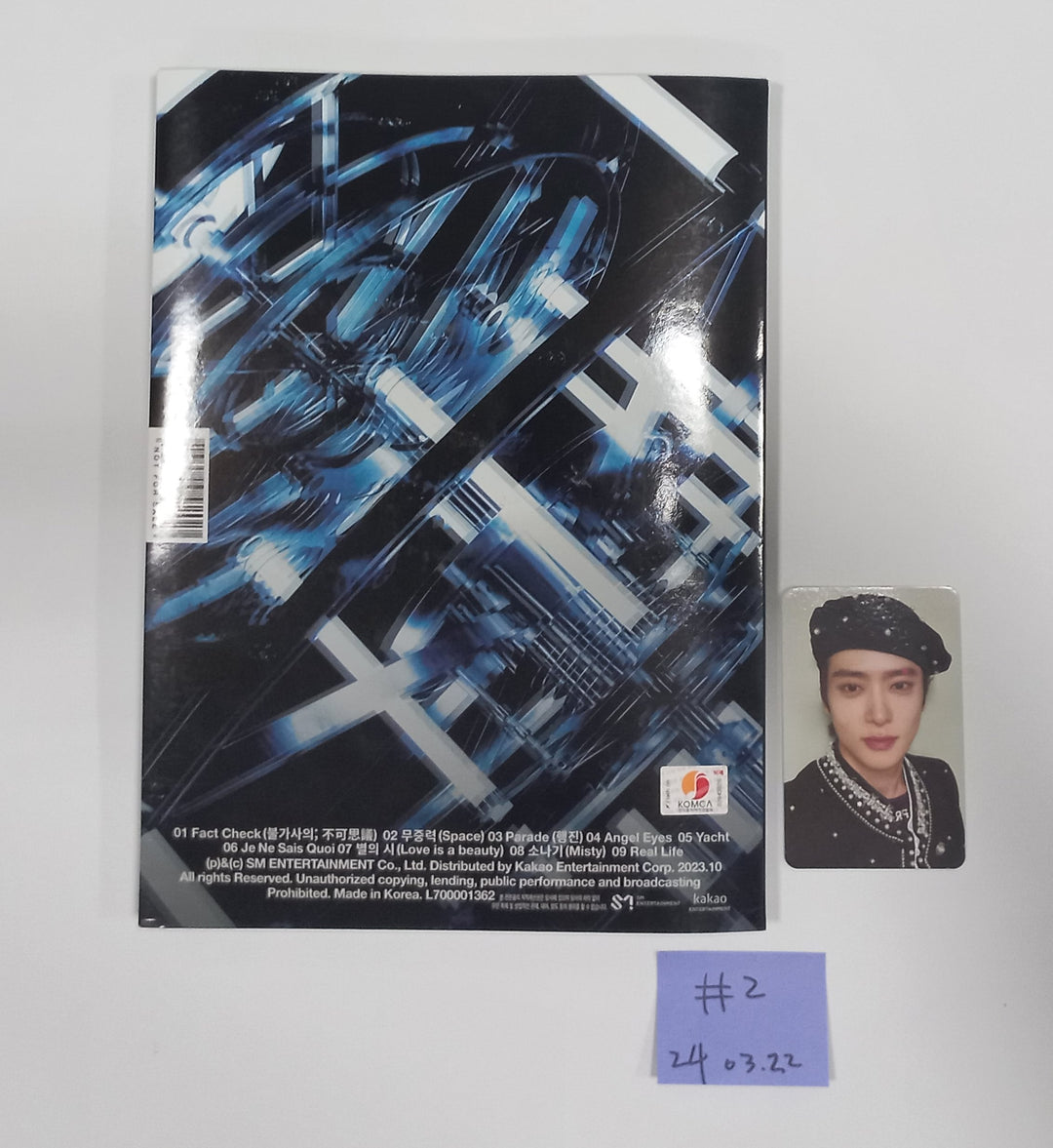 Nct, Nct 127, Nct Dream, WayV - Hand Autographed(Signed) Promo Album [24.3.22] - HALLYUSUPERSTORE