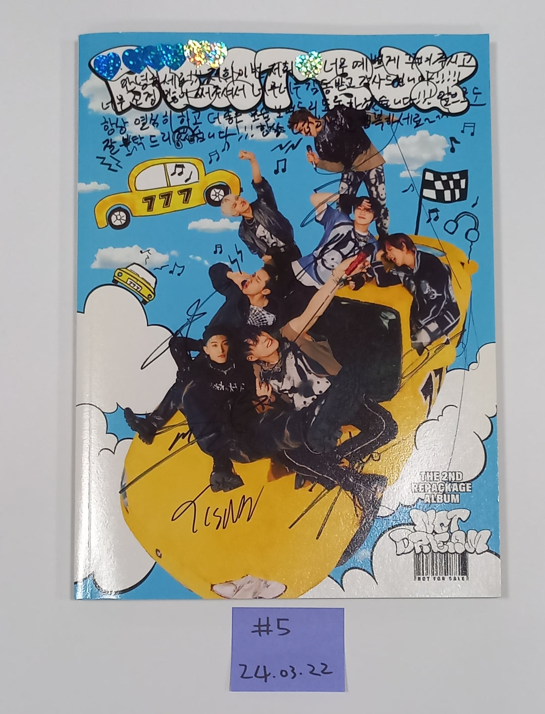 Nct, Nct 127, Nct Dream, WayV - Hand Autographed(Signed) Promo Album [24.3.22] - HALLYUSUPERSTORE
