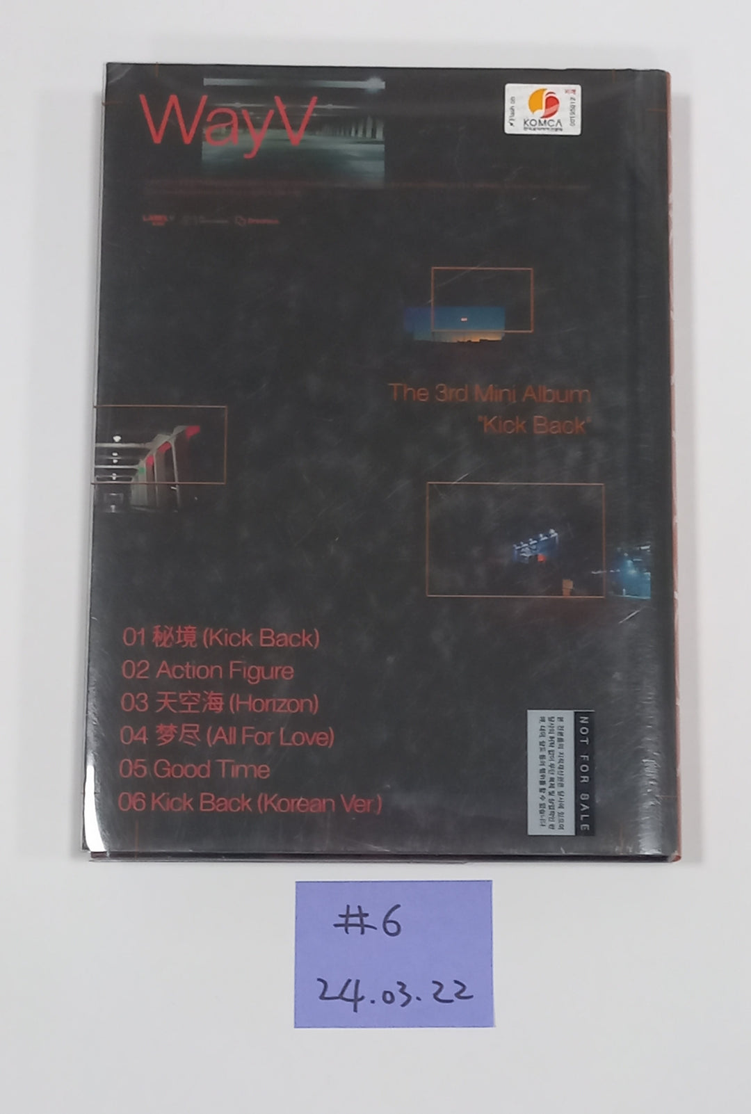 Nct, Nct 127, Nct Dream, WayV - Hand Autographed(Signed) Promo Album [24.3.22] - HALLYUSUPERSTORE