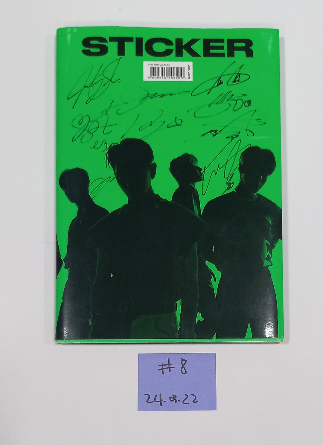 Nct, Nct 127, Nct Dream, WayV - Hand Autographed(Signed) Promo Album [24.3.22] - HALLYUSUPERSTORE