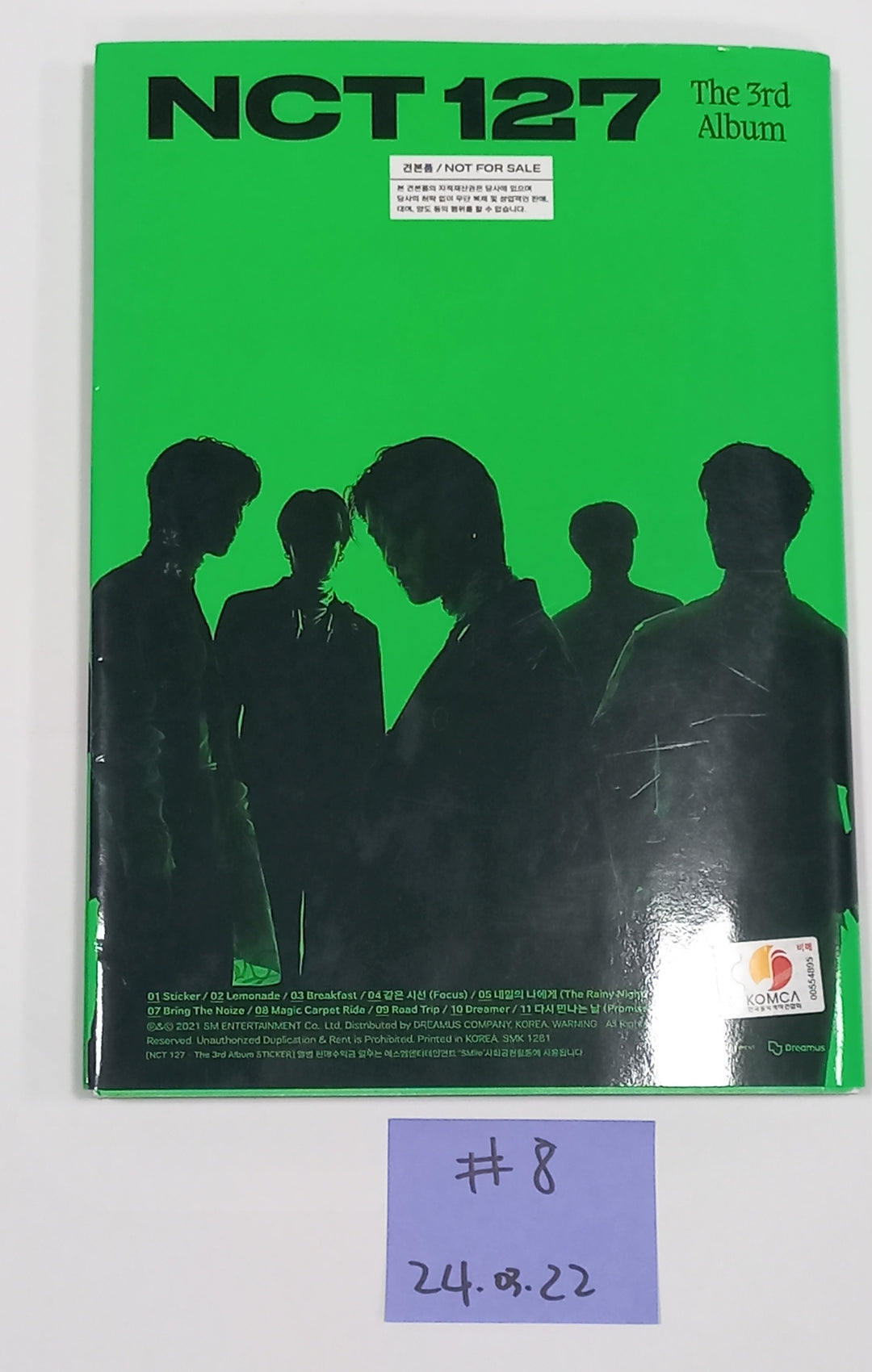 Nct, Nct 127, Nct Dream, WayV - Hand Autographed(Signed) Promo Album [24.3.22] - HALLYUSUPERSTORE
