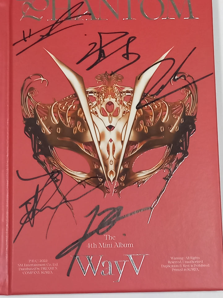 Nct, Nct 127, Nct Dream, WayV - Hand Autographed(Signed) Promo Album [24.3.22] - HALLYUSUPERSTORE