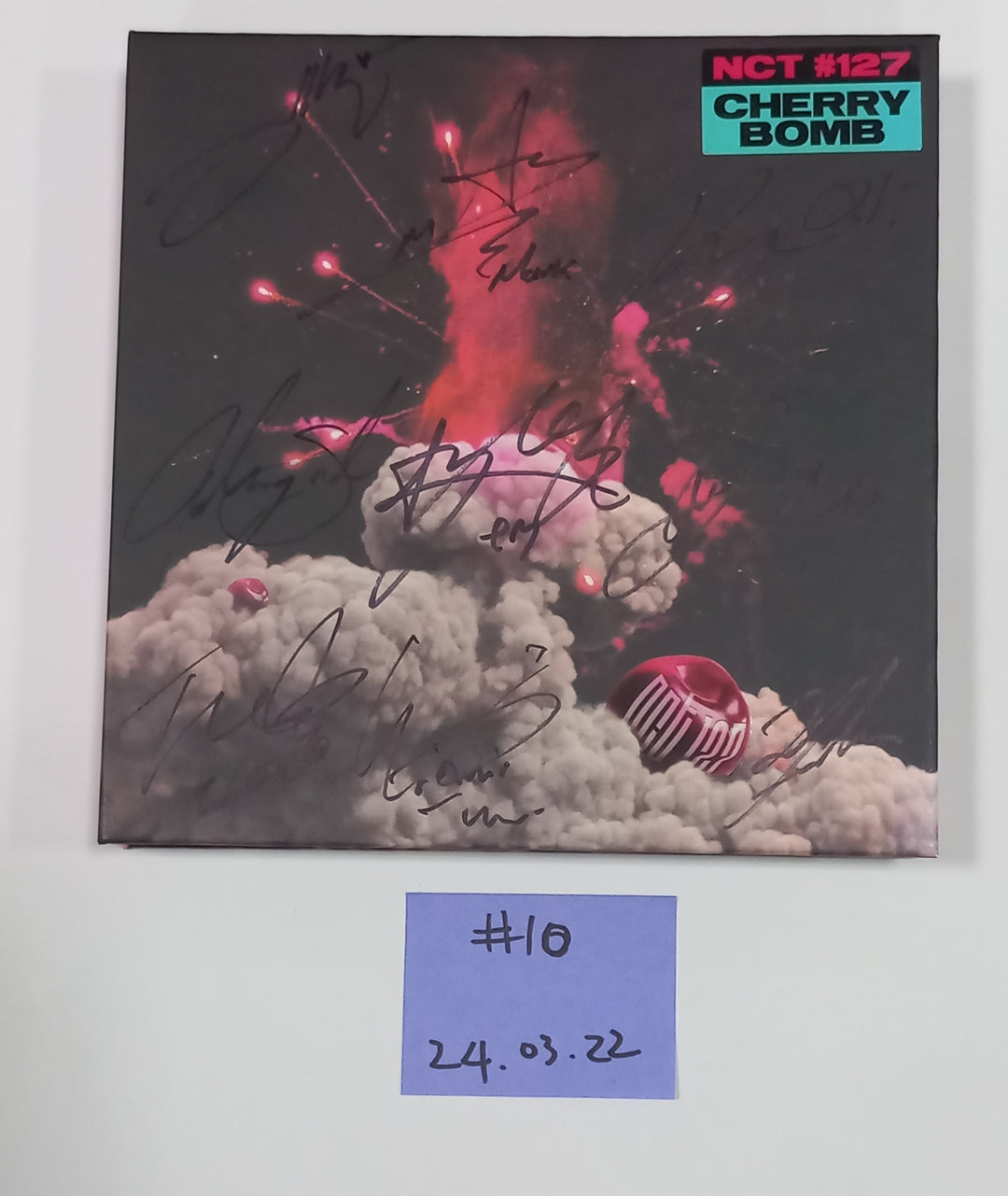 Nct, Nct 127, Nct Dream, WayV - Hand Autographed(Signed) Promo Album [24.3.22] - HALLYUSUPERSTORE