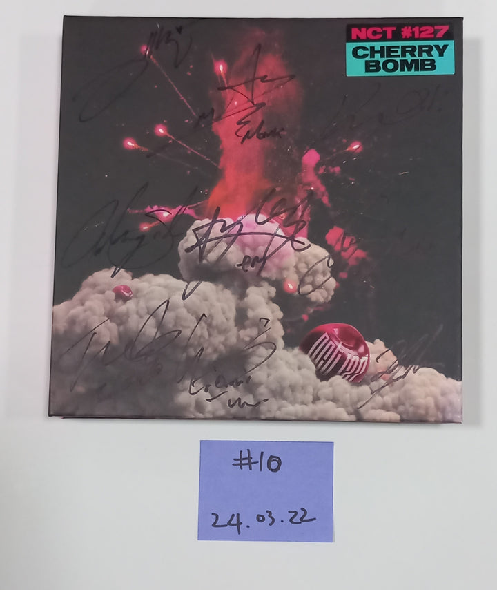 Nct, Nct 127, Nct Dream, WayV - Hand Autographed(Signed) Promo Album [24.3.22] - HALLYUSUPERSTORE