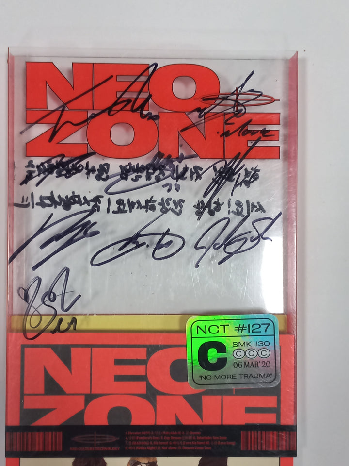 Nct, Nct 127, Nct Dream, WayV - Hand Autographed(Signed) Promo Album [24.3.22] - HALLYUSUPERSTORE