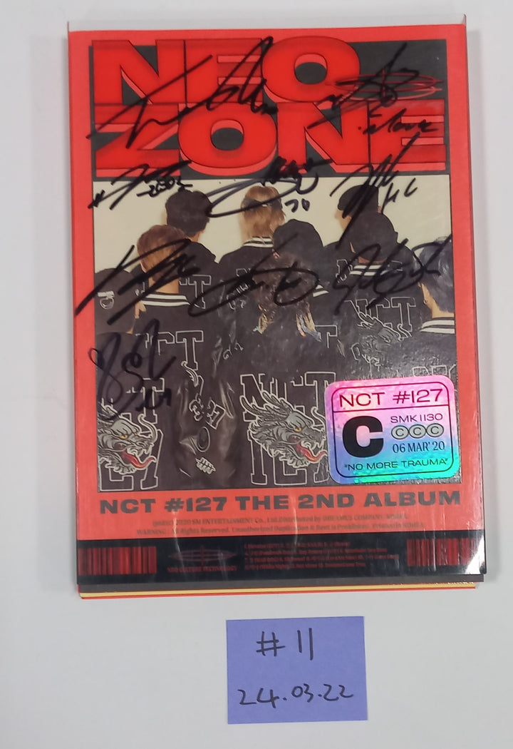 Nct, Nct 127, Nct Dream, WayV - Hand Autographed(Signed) Promo Album [24.3.22] - HALLYUSUPERSTORE