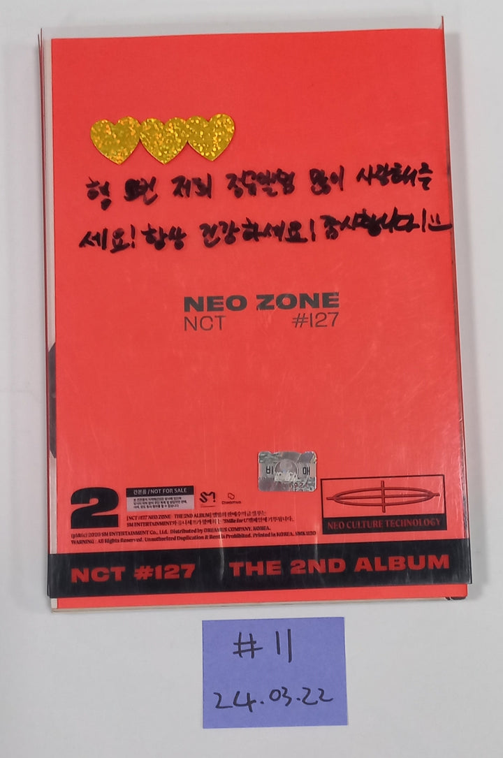 Nct, Nct 127, Nct Dream, WayV - Hand Autographed(Signed) Promo Album [24.3.22] - HALLYUSUPERSTORE