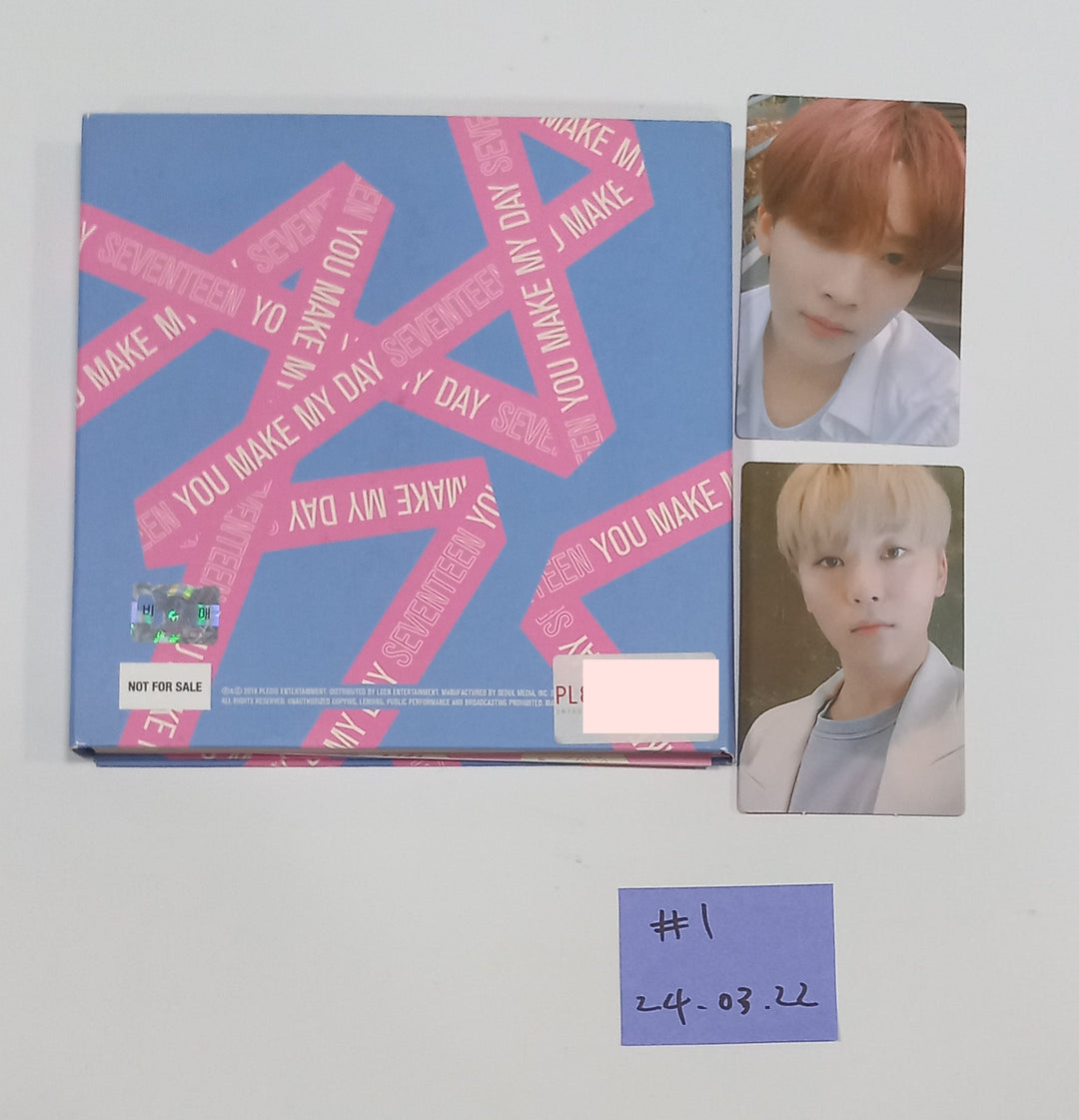 Seventeen, TXT - Hand Autographed(Signed) Promo Album [24.3.22] - HALLYUSUPERSTORE