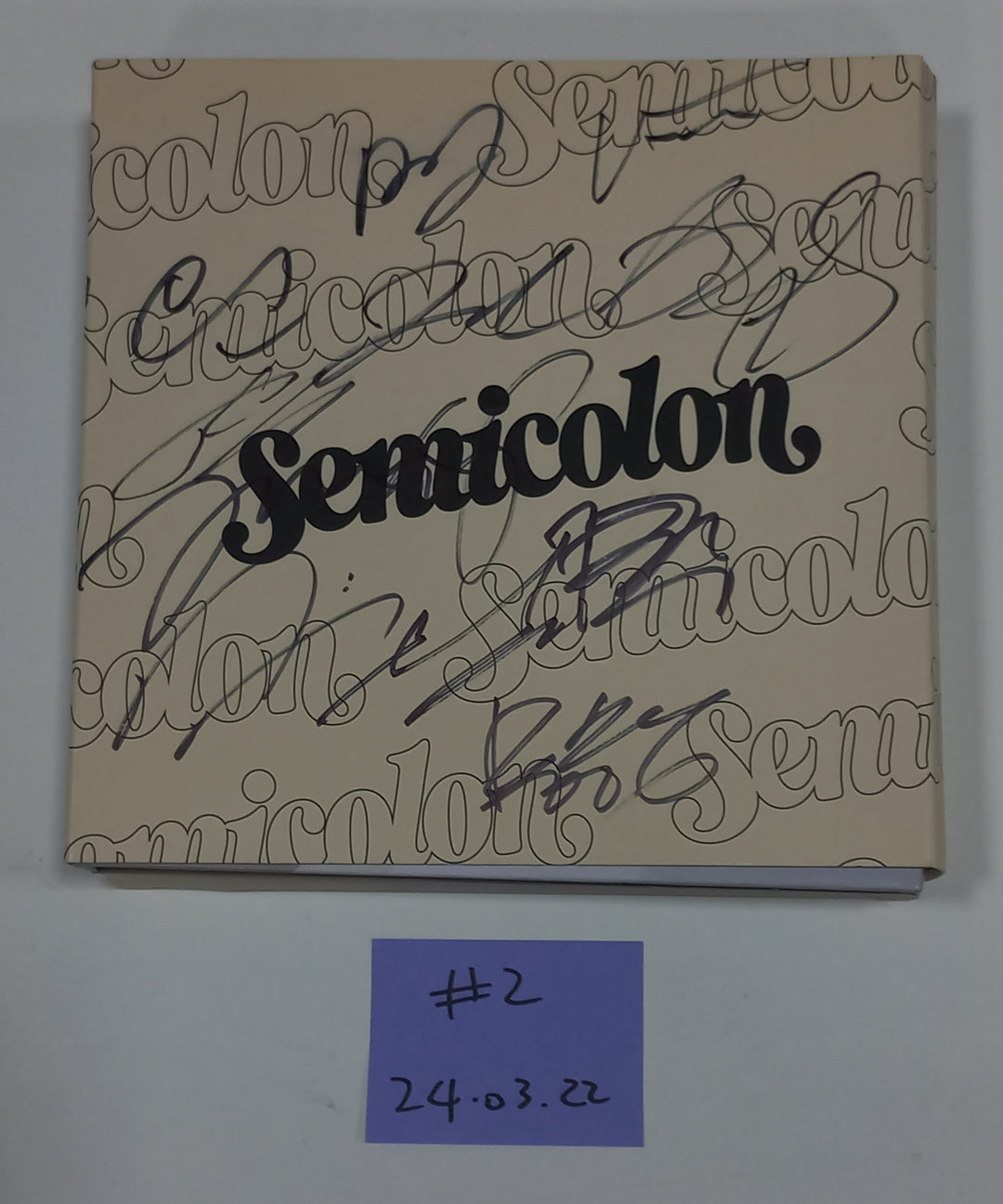 Seventeen, TXT - Hand Autographed(Signed) Promo Album [24.3.22] - HALLYUSUPERSTORE