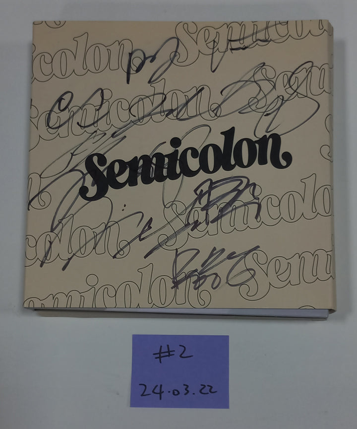 Seventeen, TXT - Hand Autographed(Signed) Promo Album [24.3.22] - HALLYUSUPERSTORE