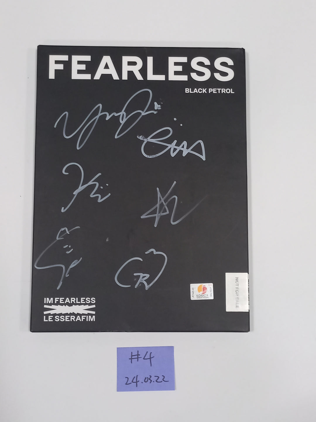 IVE, LE SSERAFIM - Hand Autographed(Signed) Promo Album [24.3.22] - HALLYUSUPERSTORE