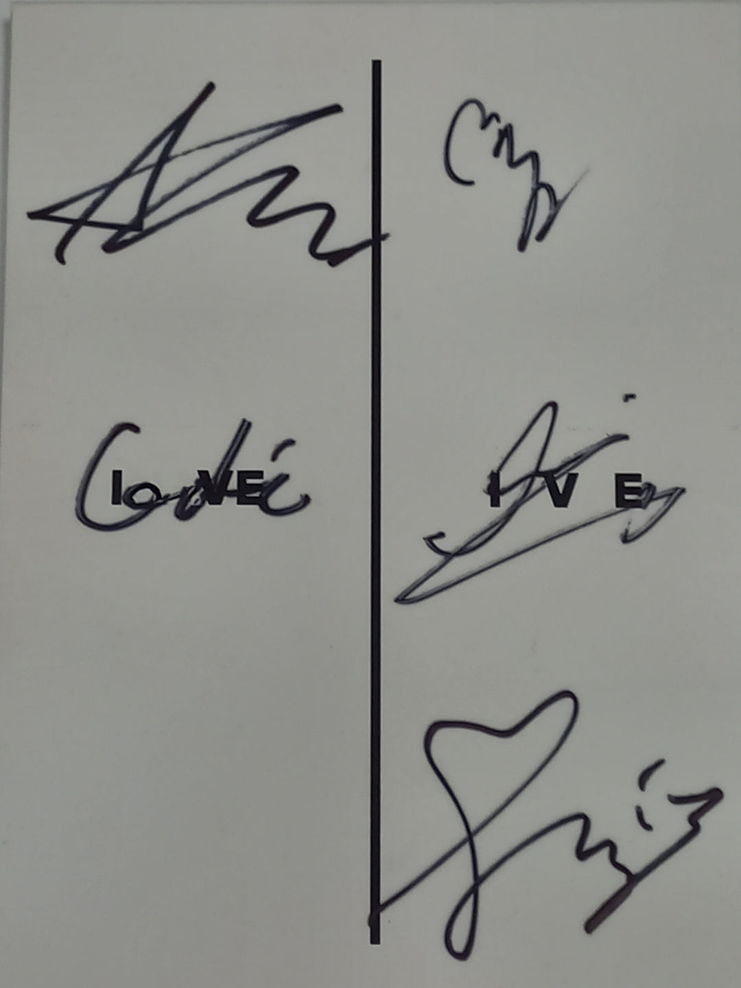 IVE, LE SSERAFIM - Hand Autographed(Signed) Promo Album [24.3.22] - HALLYUSUPERSTORE