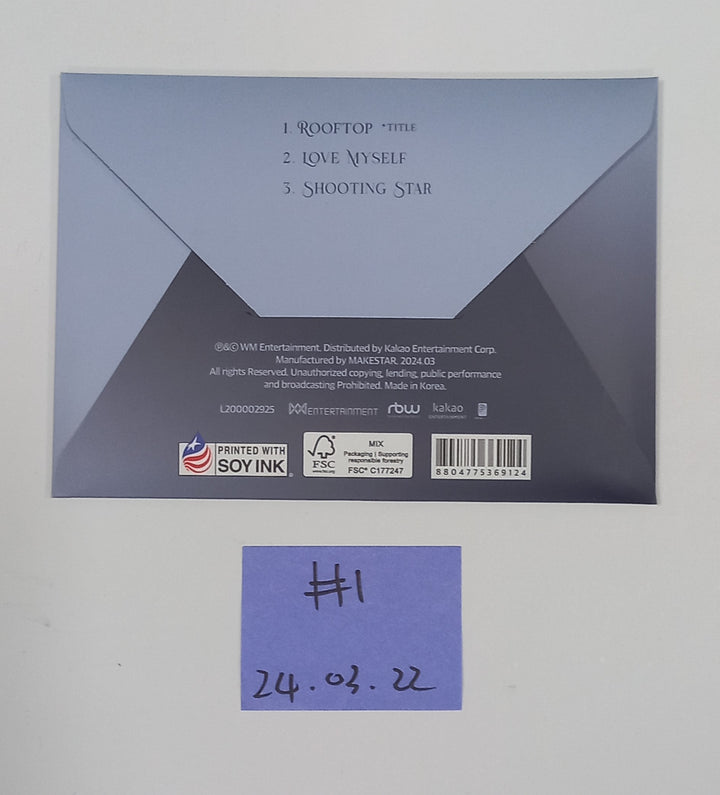 Yooa (Of Oh My girl) "Borderline" - Hand Autographed(Signed) Promo Album [24.3.22] - HALLYUSUPERSTORE