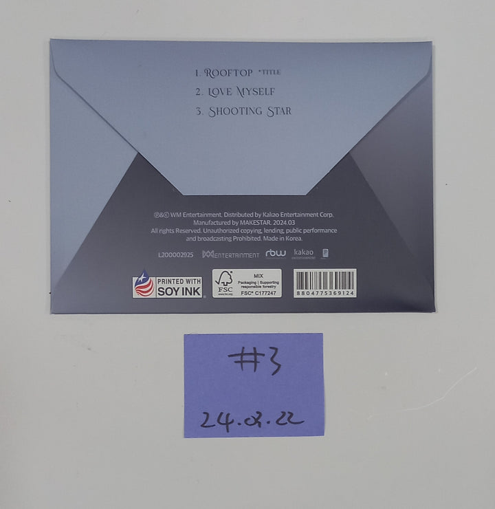 Yooa (Of Oh My girl) "Borderline" - Hand Autographed(Signed) Promo Album [24.3.22] - HALLYUSUPERSTORE